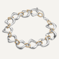 Gold & Silver Tone Clasp Necklace