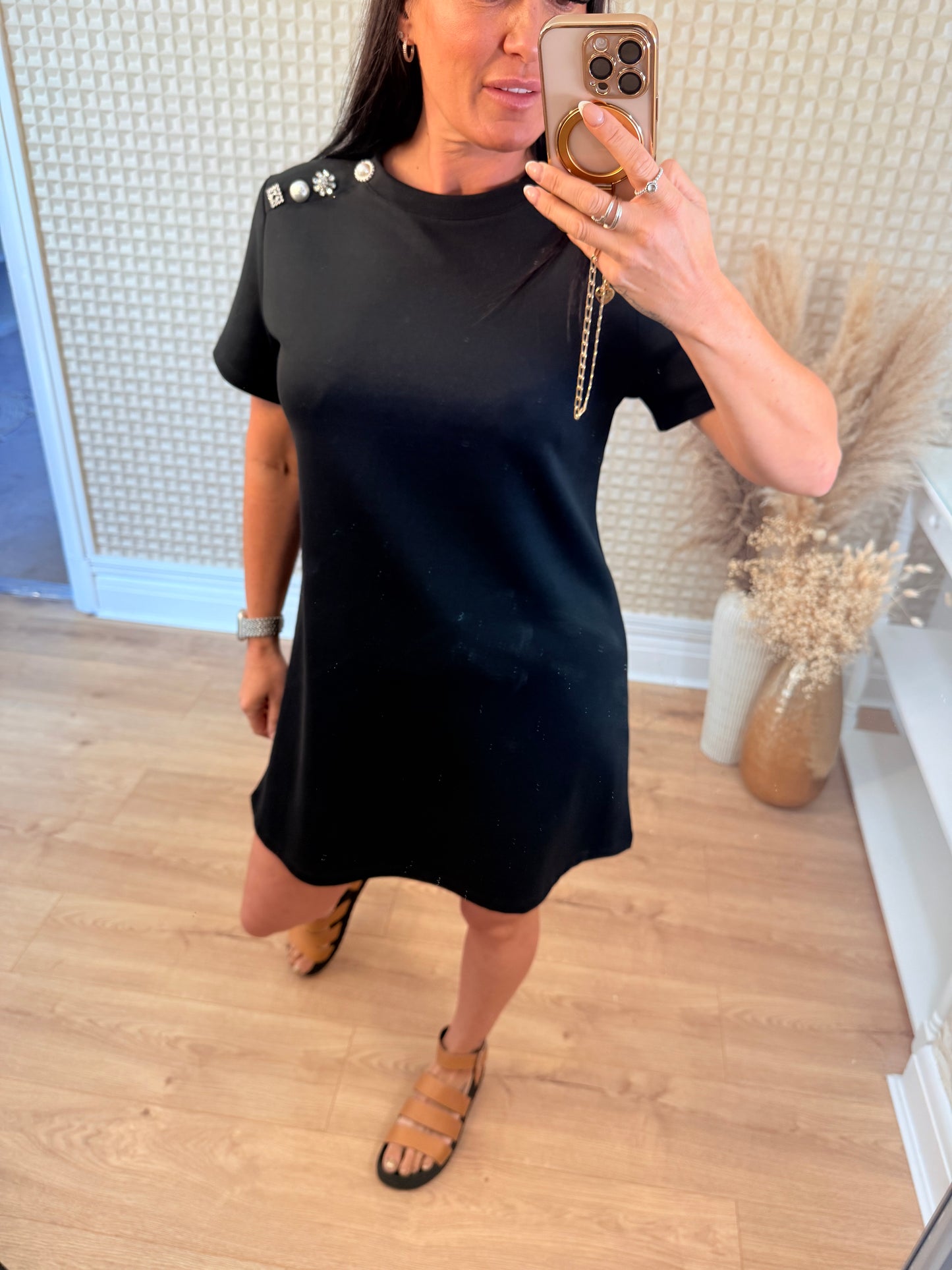 T-shirt Dress Cream