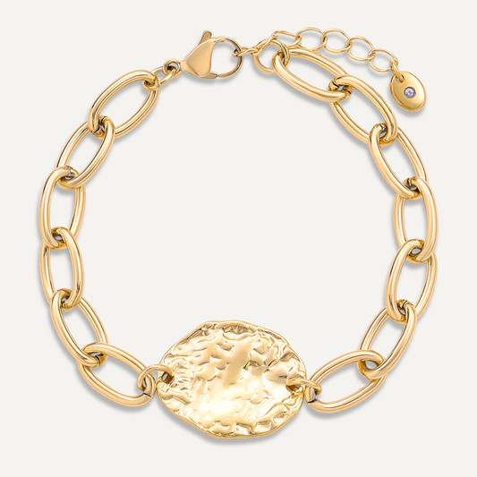 Gold Coin Bracelet