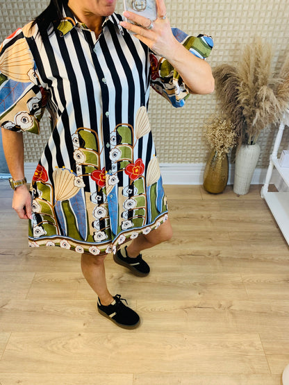 Zeta Shirt Dress