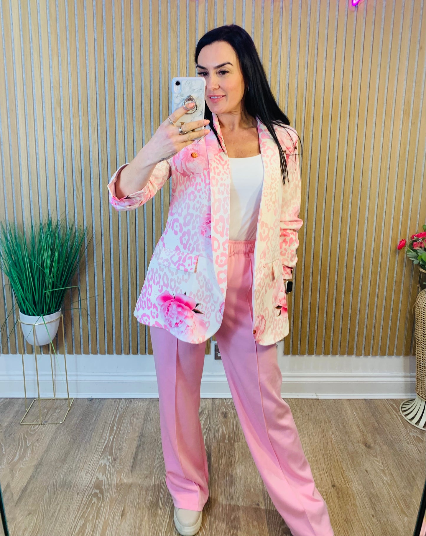 Fitzy Blazer Pink