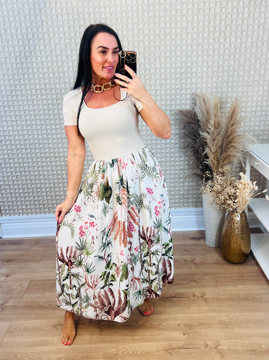 Jungle T-shirt Dress