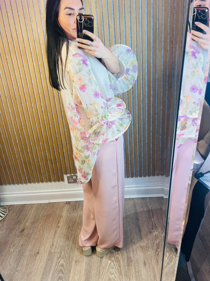 Diverse Chiffon Frill Sleeve