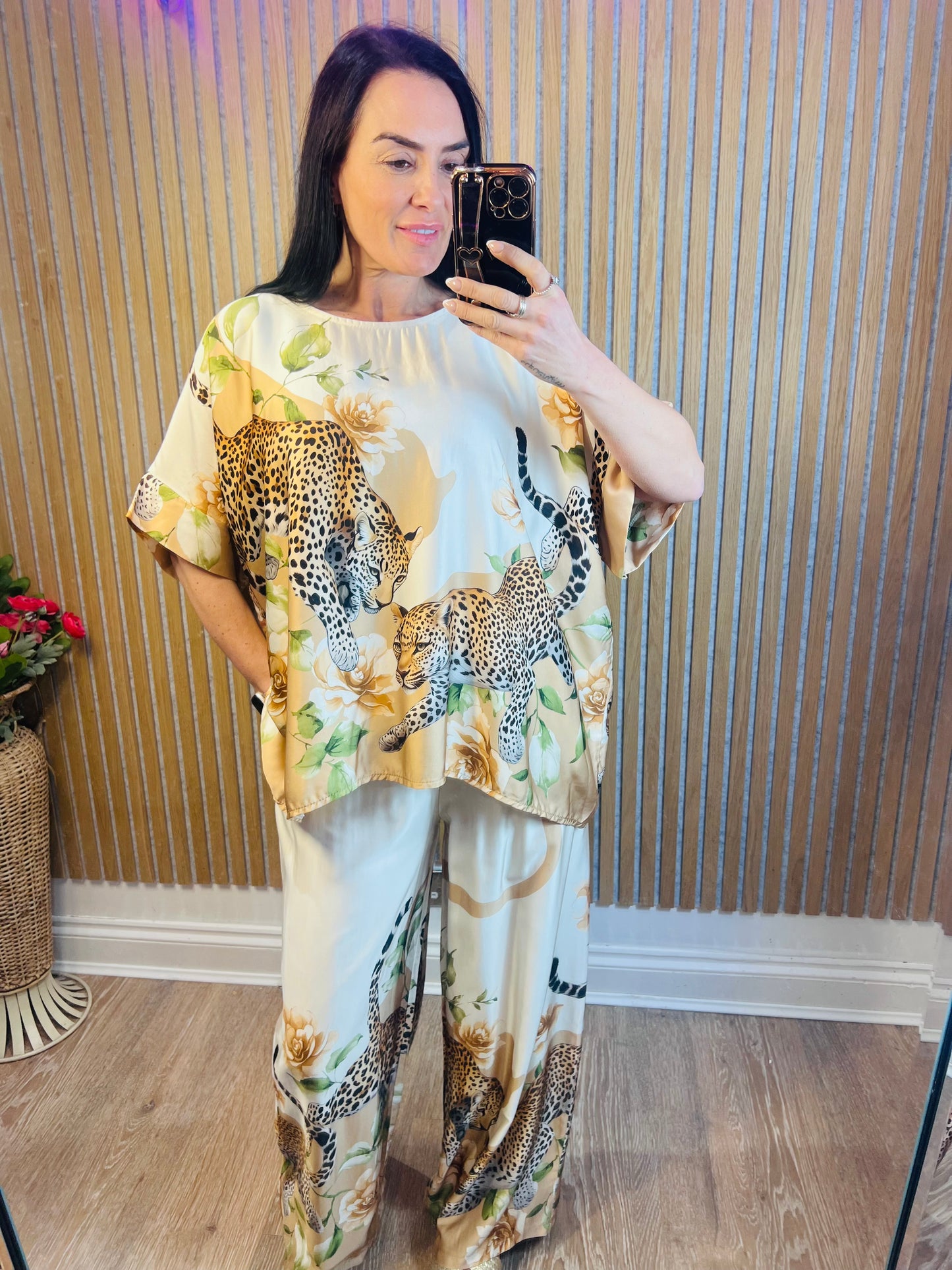 Toscana Leopard Top