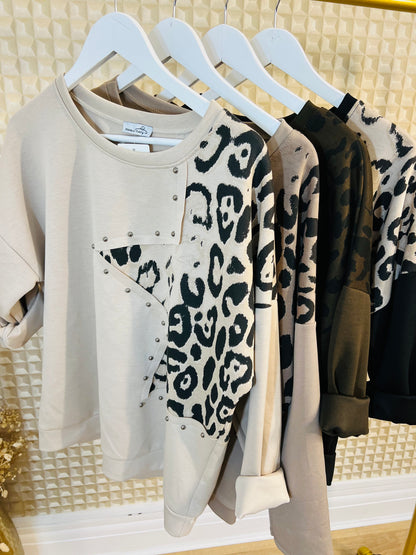 Animal & Stud Trim Top