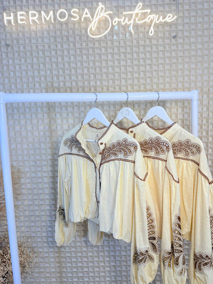 Buttermilk Paris Blouse