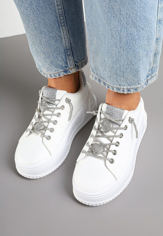 Luxe Lace Trainers
