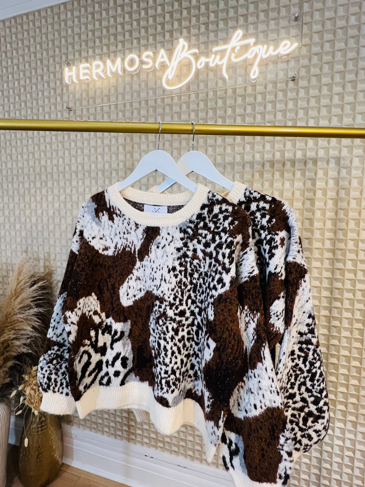 Animal Mix & Sparkle Jumper