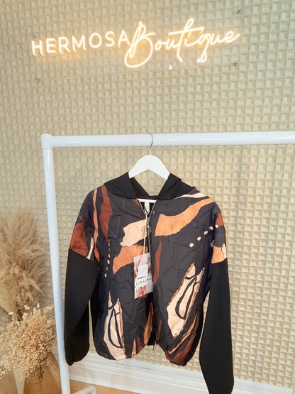 Abstract Lux Lunar Jacket