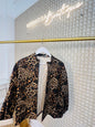 Leopard Military Jacket