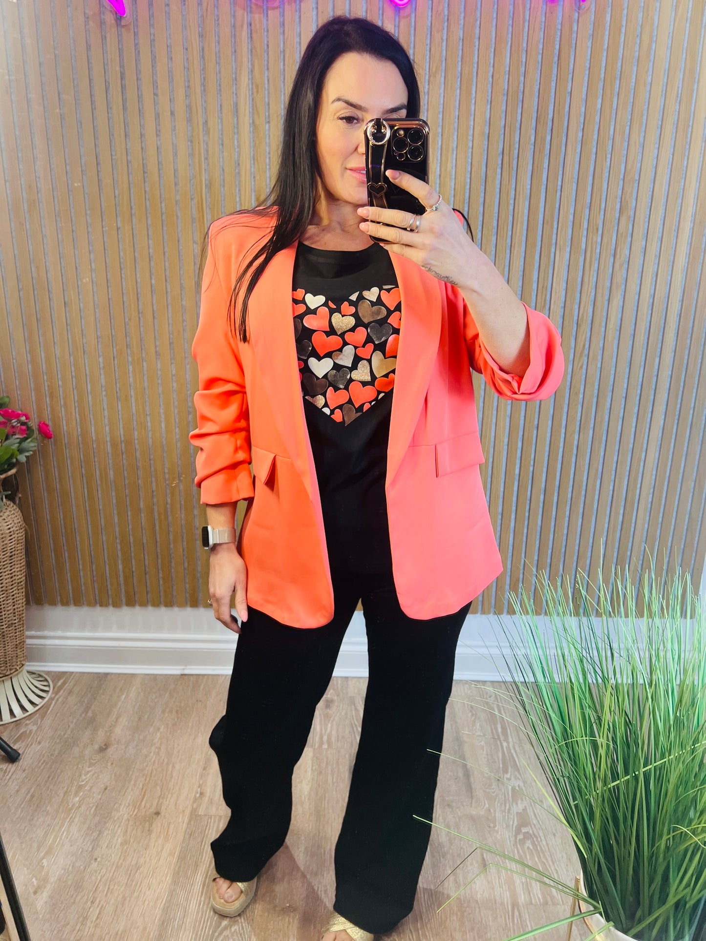 Coral Blazer