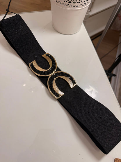 Black & Gold CC Belt