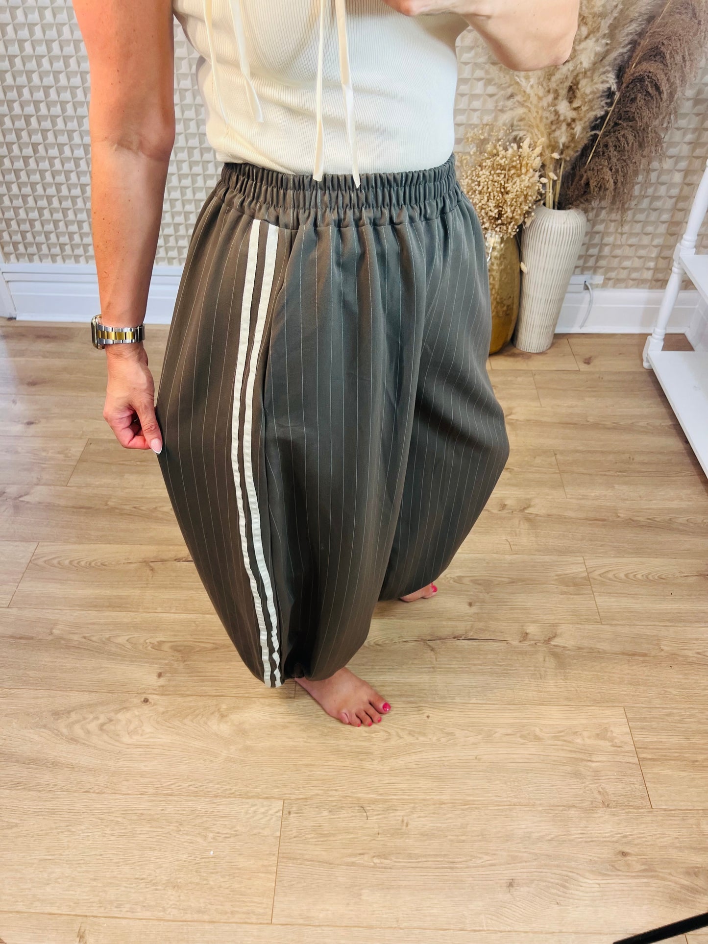 Pinstripe Bloomer