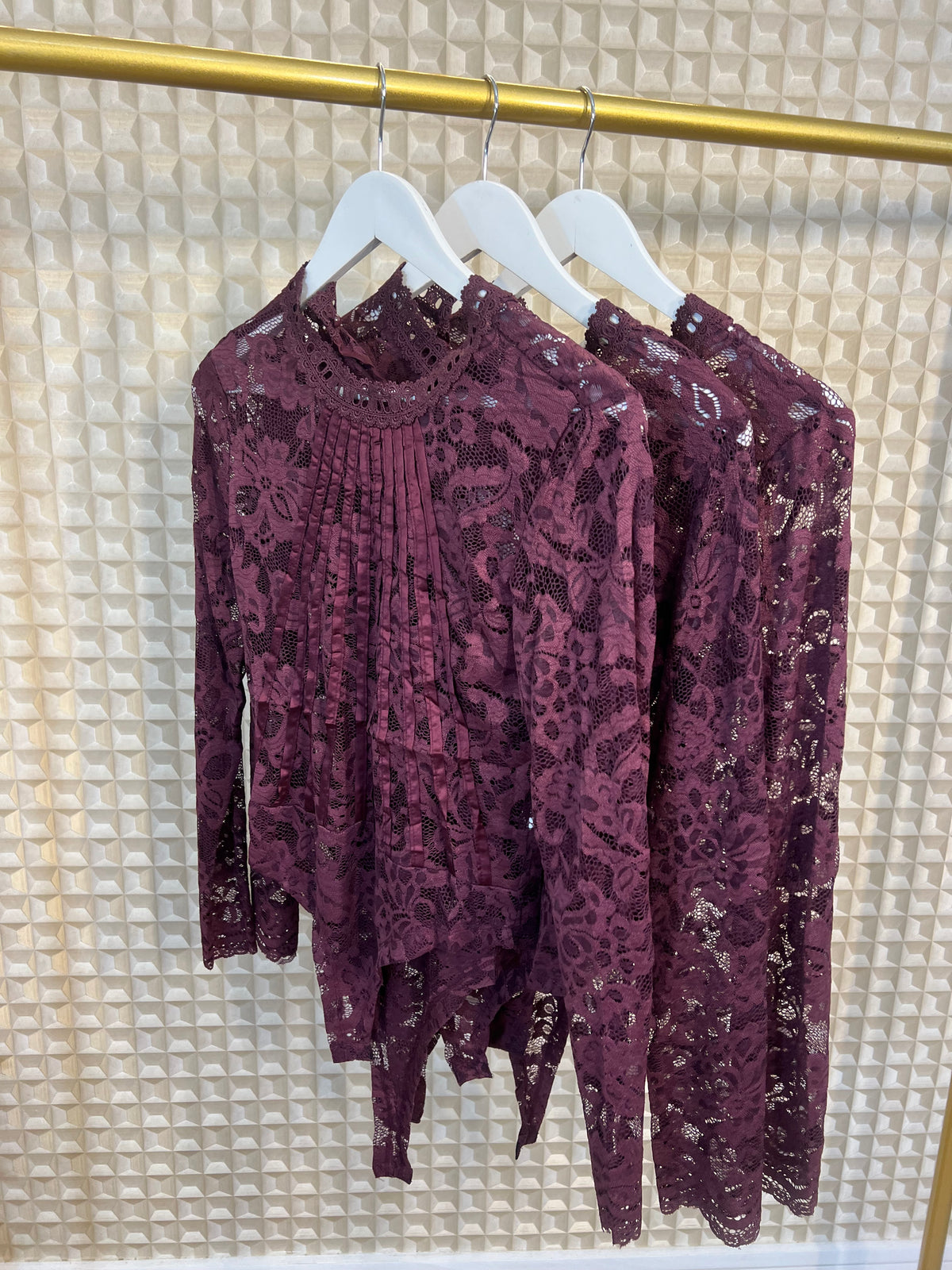 Plum Lace Bodysuit