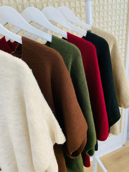 Whittaker Gold Button Cardigan