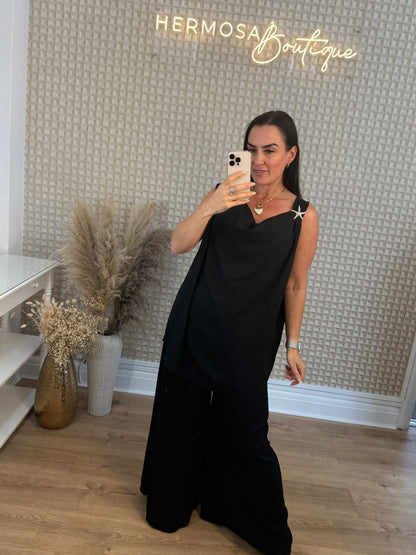 Black Shell Top