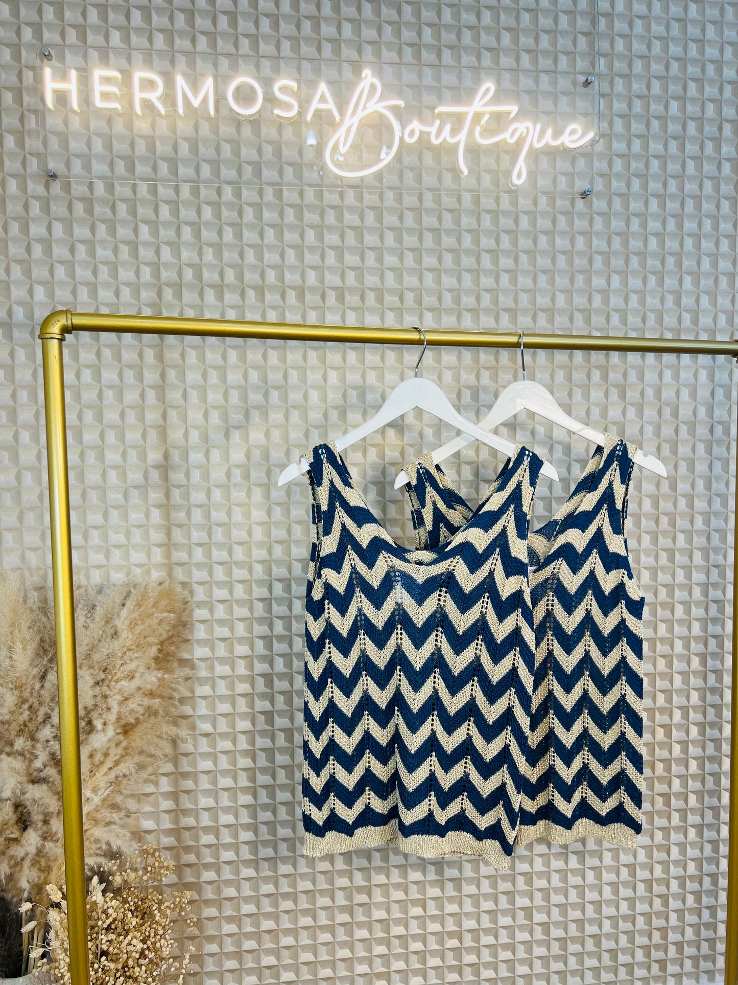 V Knitted Vest