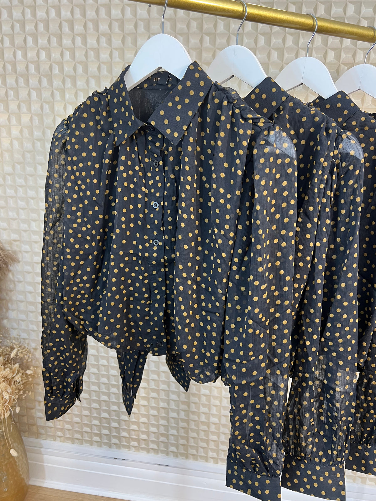 Dotty Bubble Hem