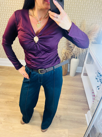 Button Top L/XL