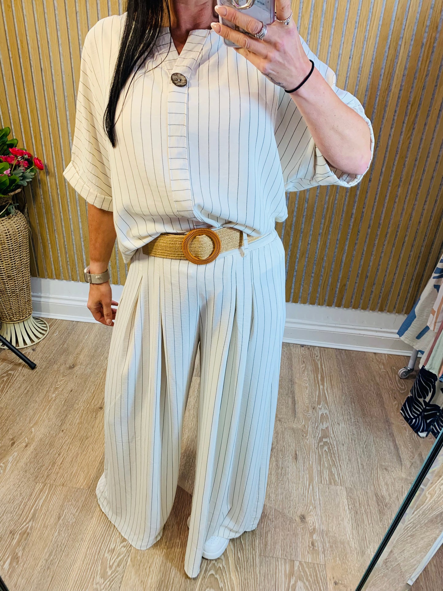 Pin Stripe Co Ord