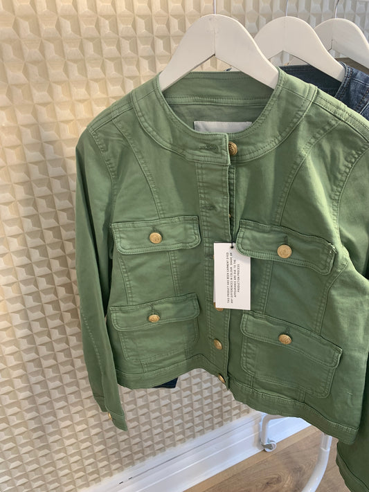 Khaki Military Jacket