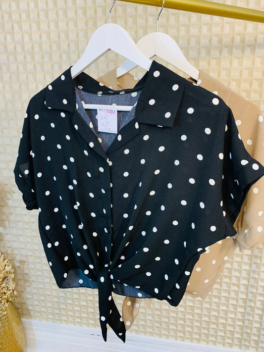 Polka Blouse
