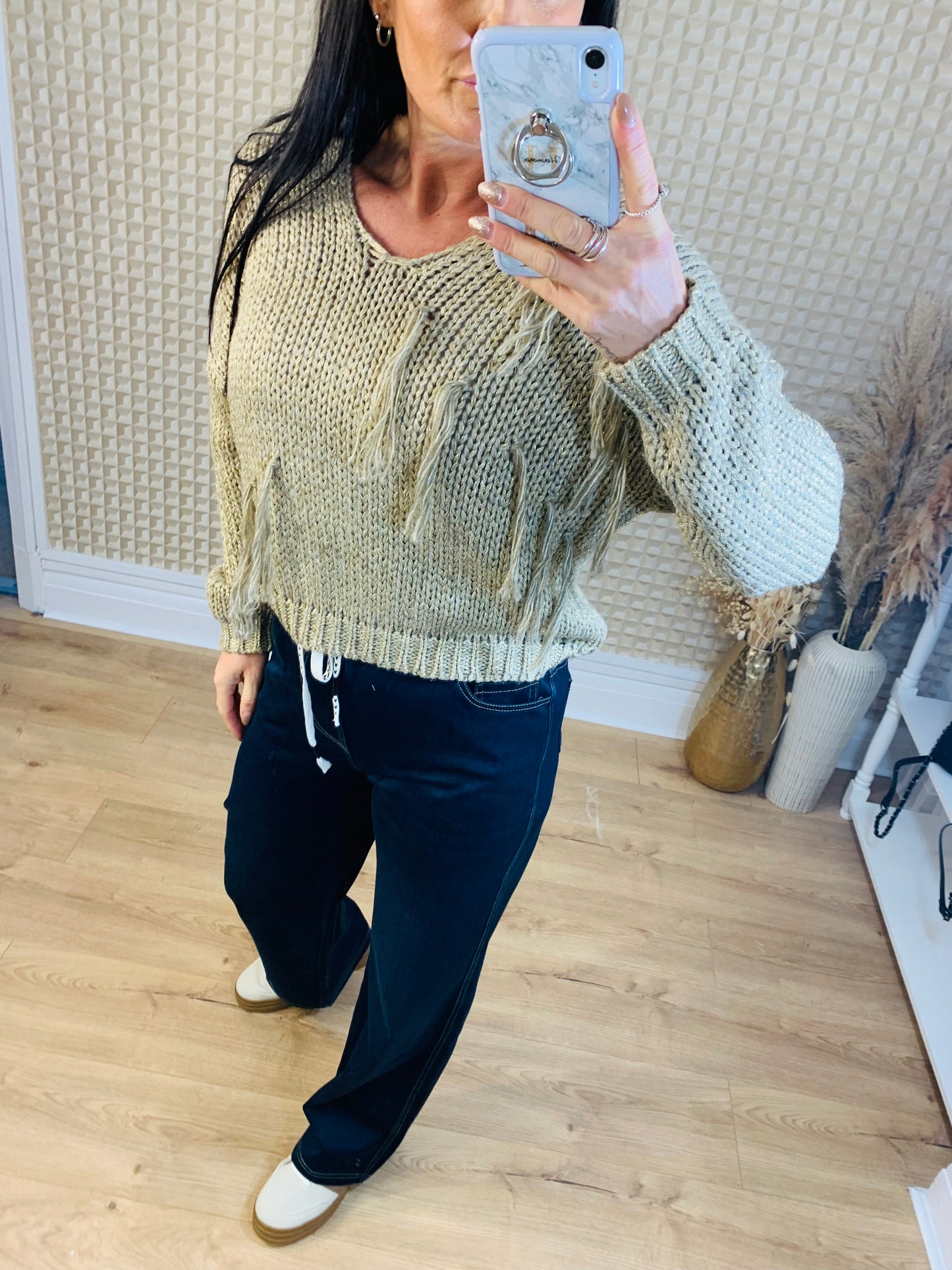 Diverse Metallic Jumper