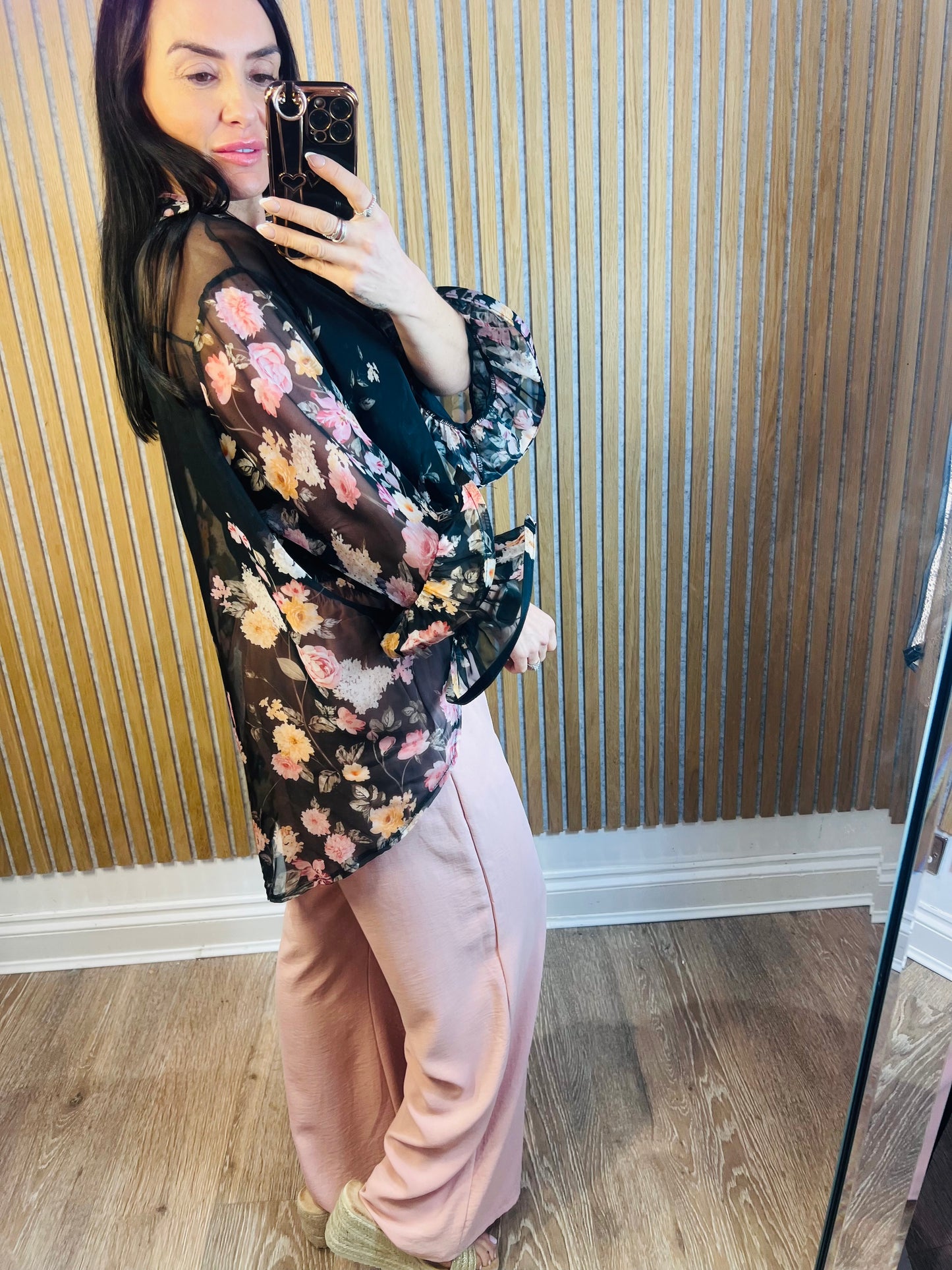 Diverse Chiffon Frill Sleeve