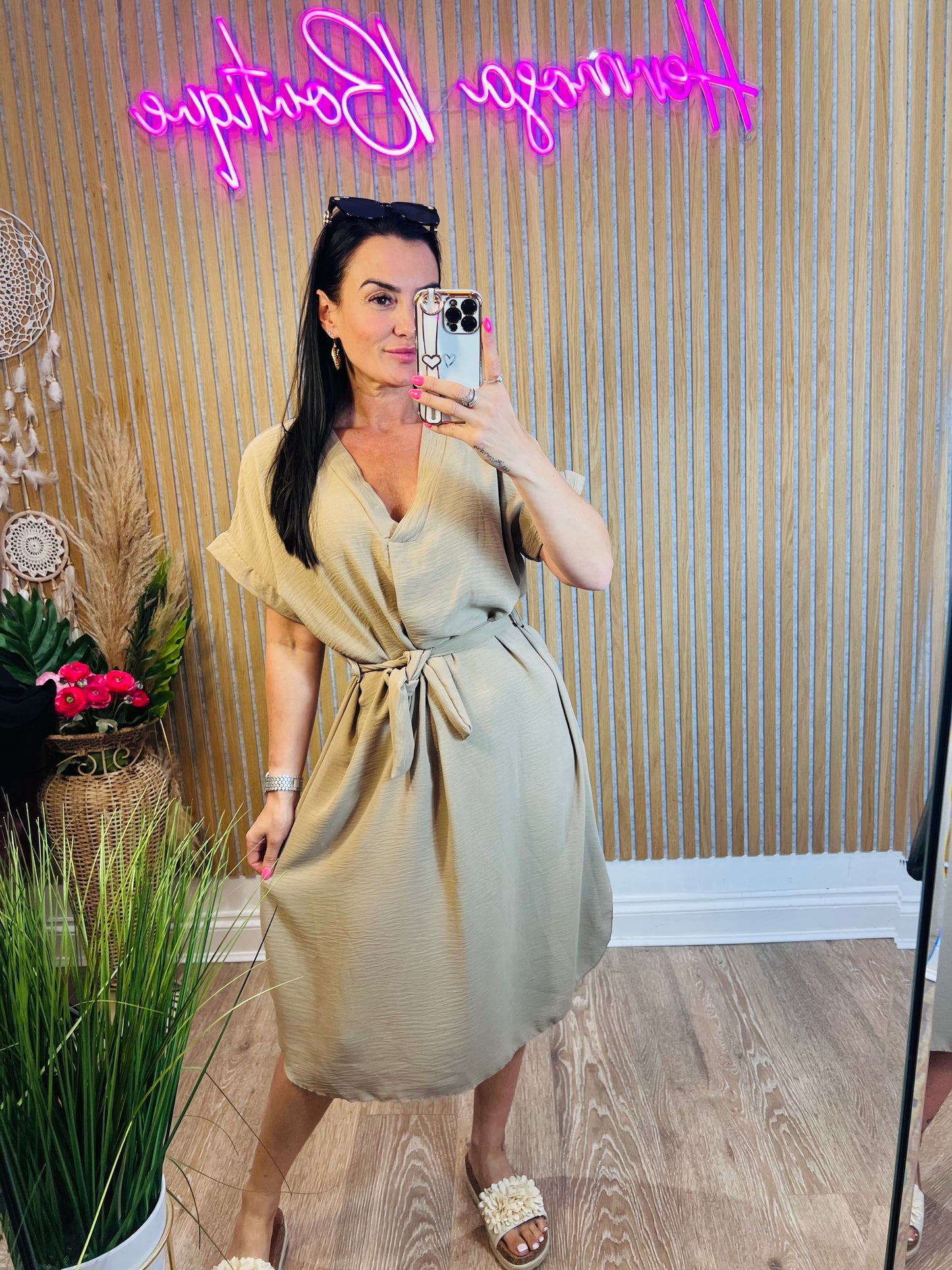 The Belted Dress