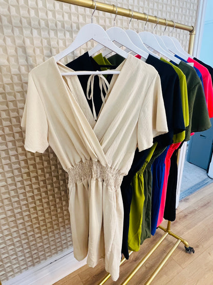 Plain Playsuit