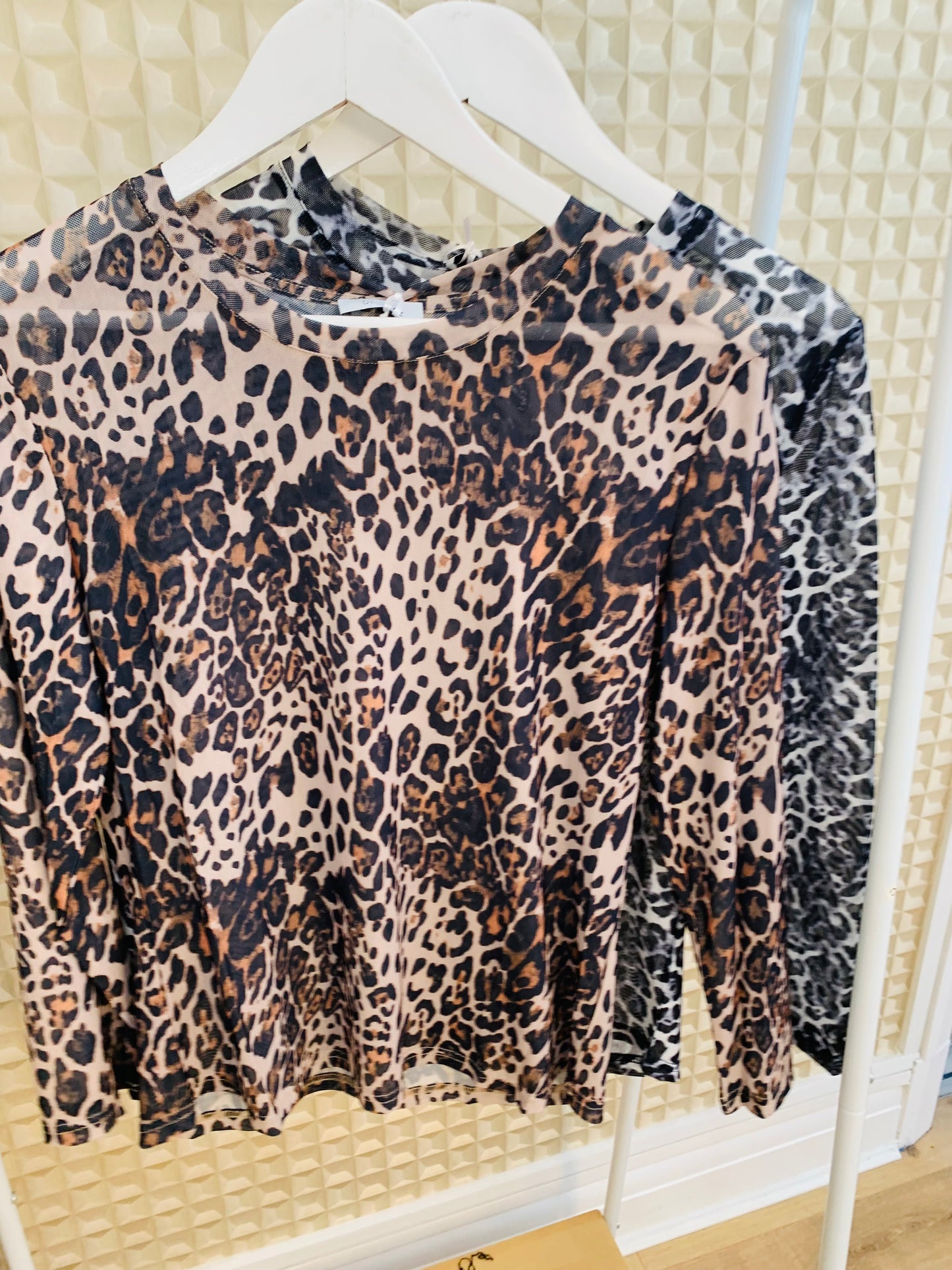Diverse Animal Net Top