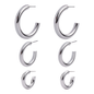 Silver Hoop Earrings