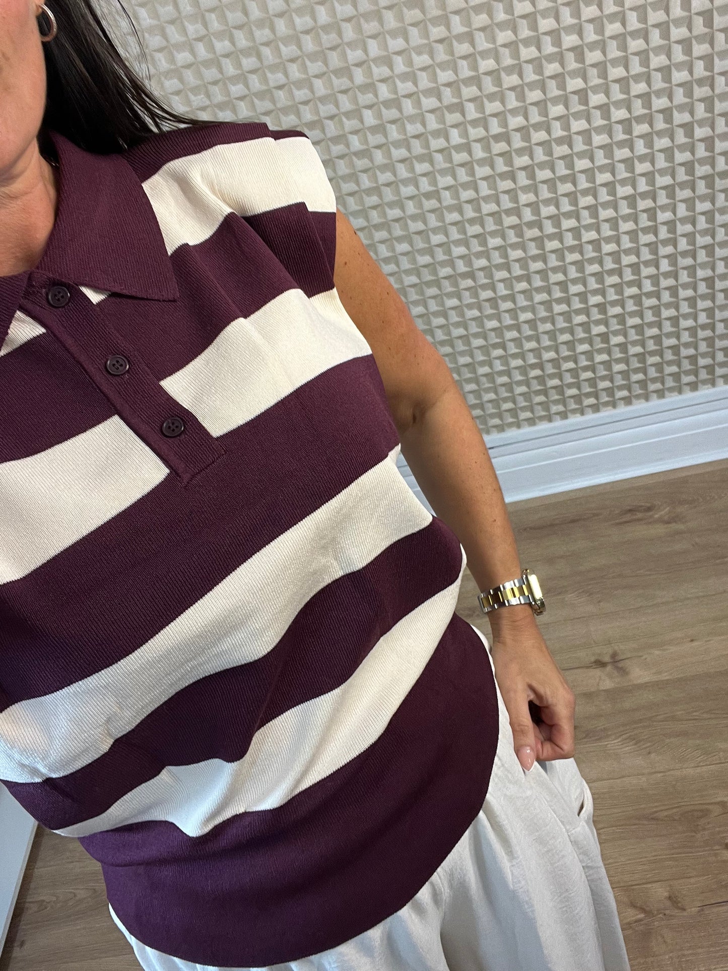 Lorene Stripe knit