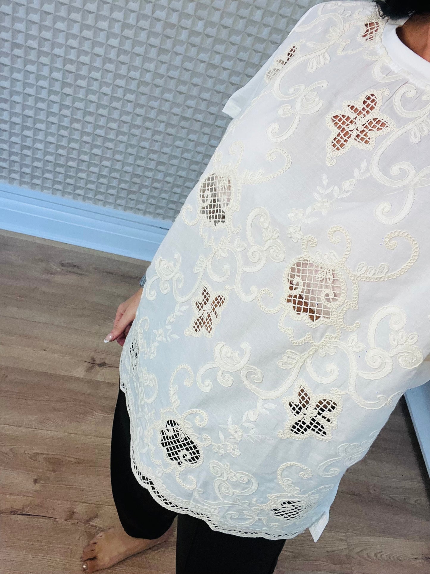 Embroidered Tee