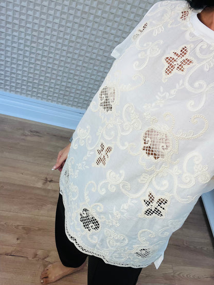 Embroidered Tee