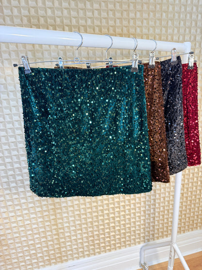 Diverse Sequinned Skirt