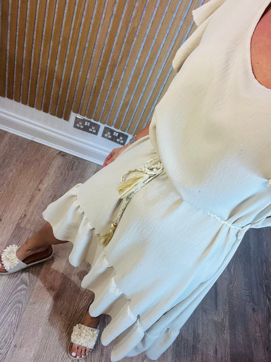 Rope Frill Dress