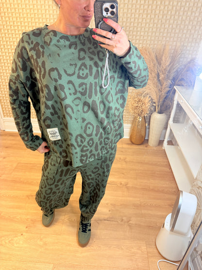 Animal Print 2 Piece