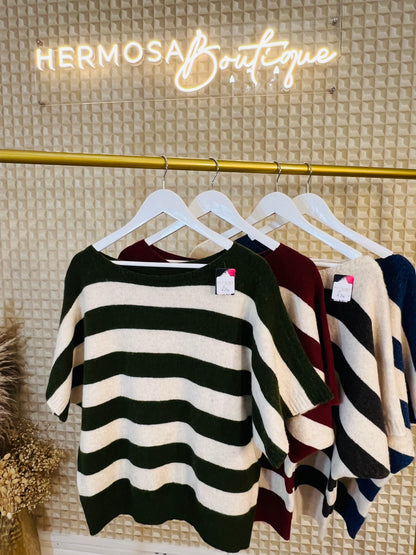 Stripe Soft Knit