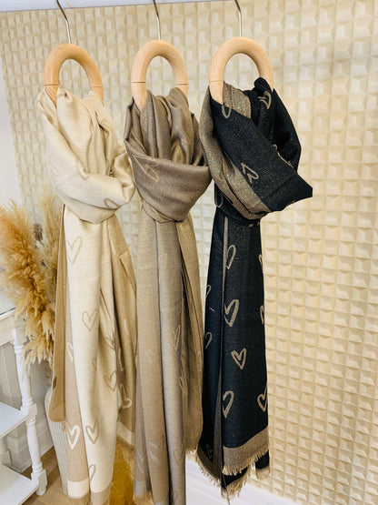 Heart Scarf