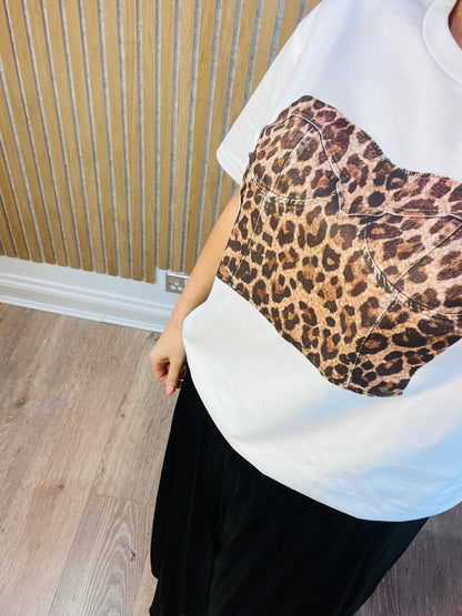 Leopard Bust Tee