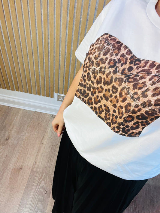 Leopard Bust Tee