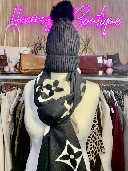 Louise Viton Hat & Scarf Set