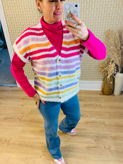 Pink Wild Flower Tank