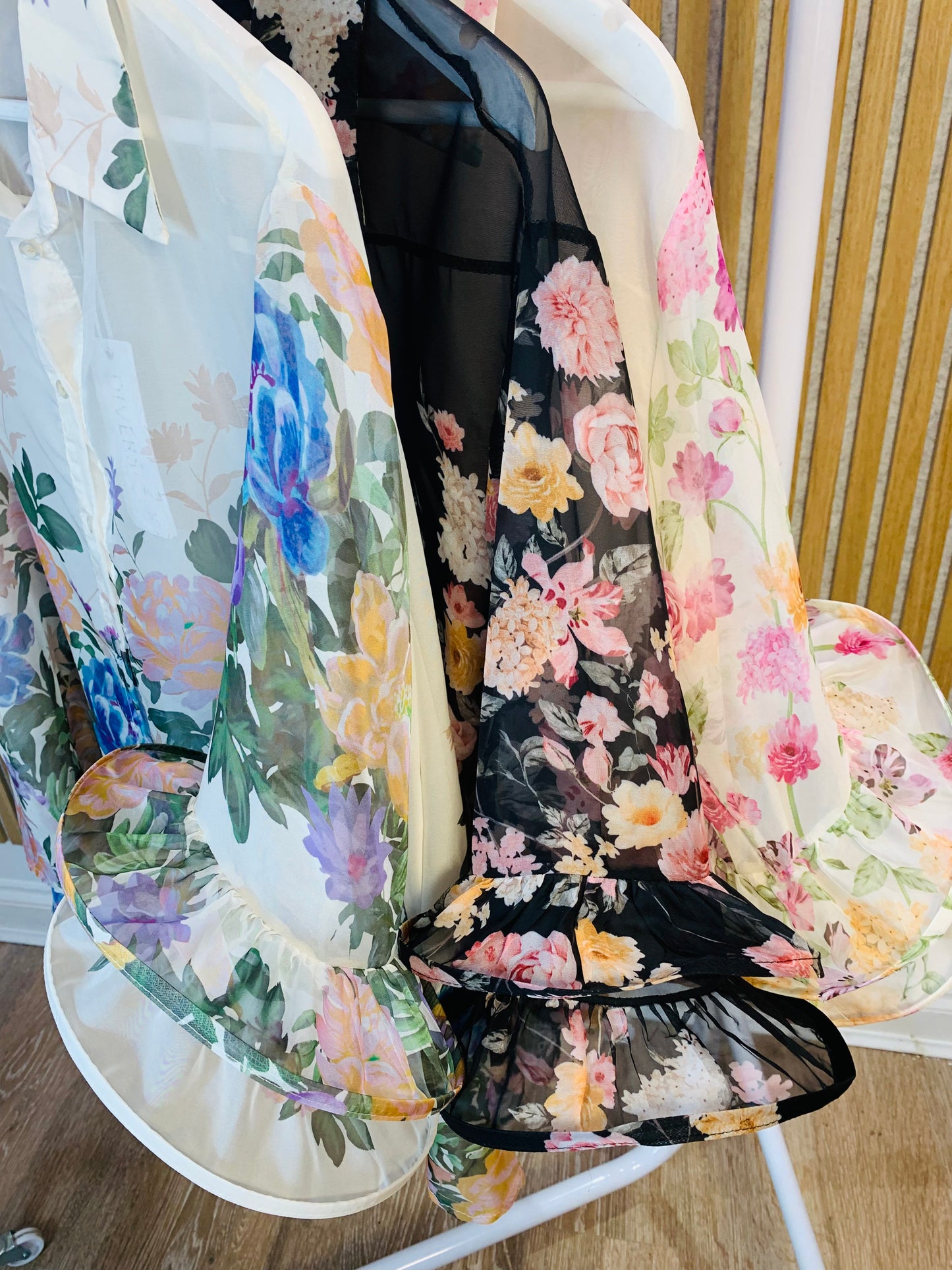 Diverse Chiffon Frill Sleeve