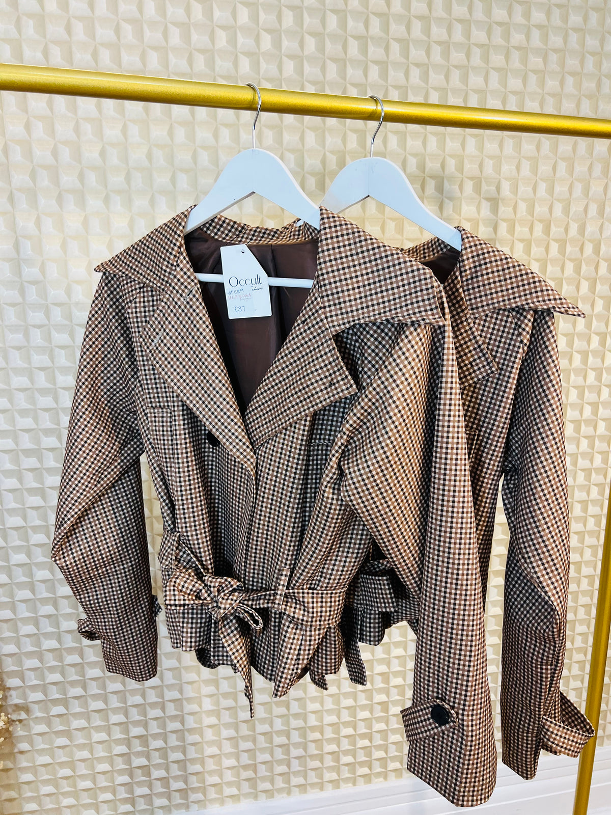 Occult Check Jacket