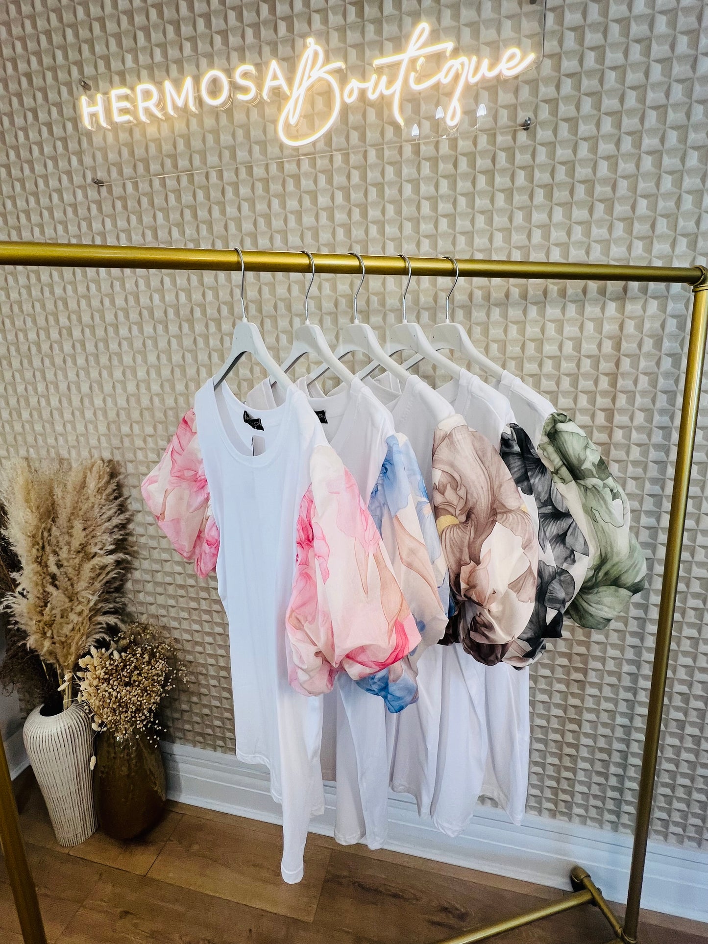 Print Sleeve Tee