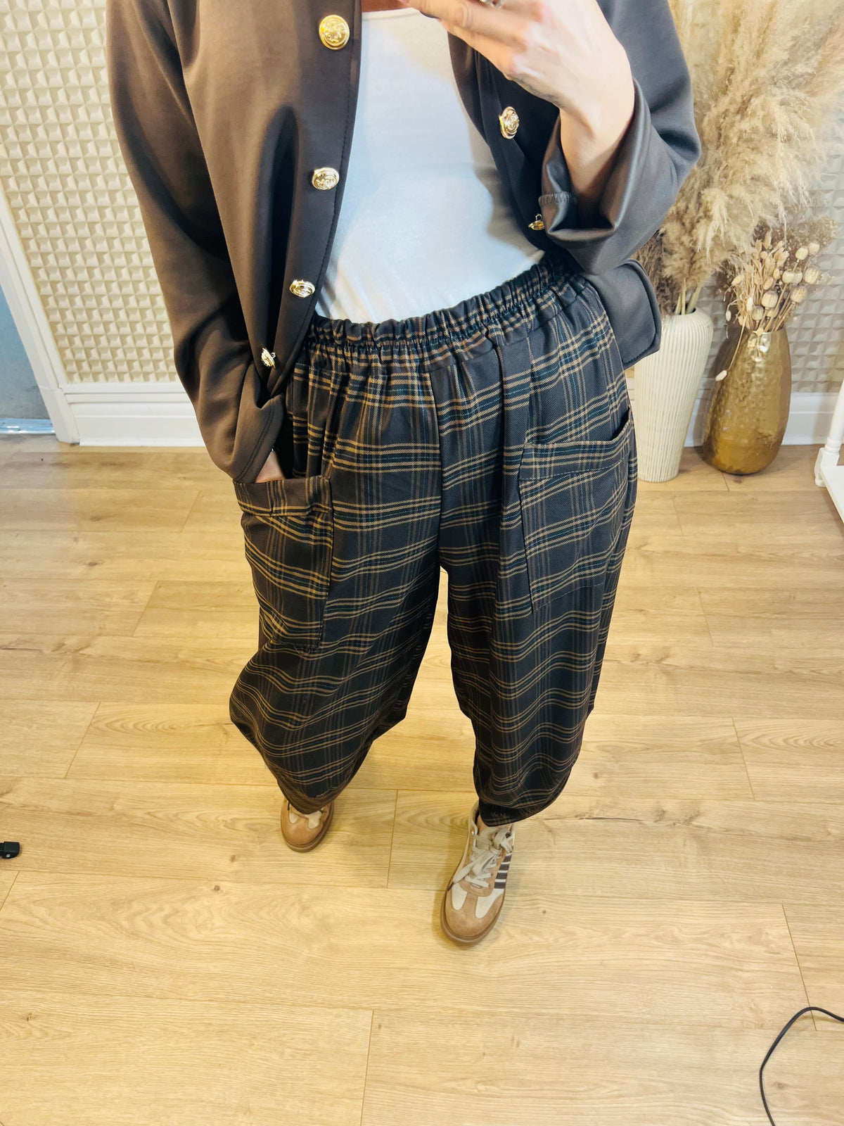 Plaid Trousers