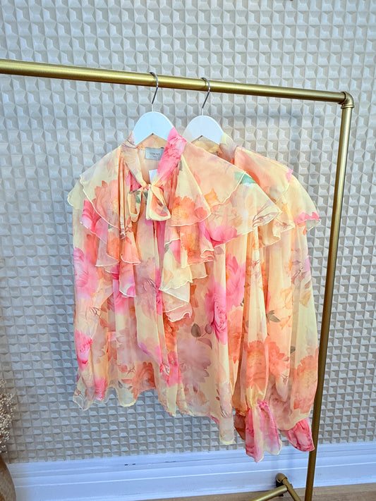 Yellow Lumine Blouse