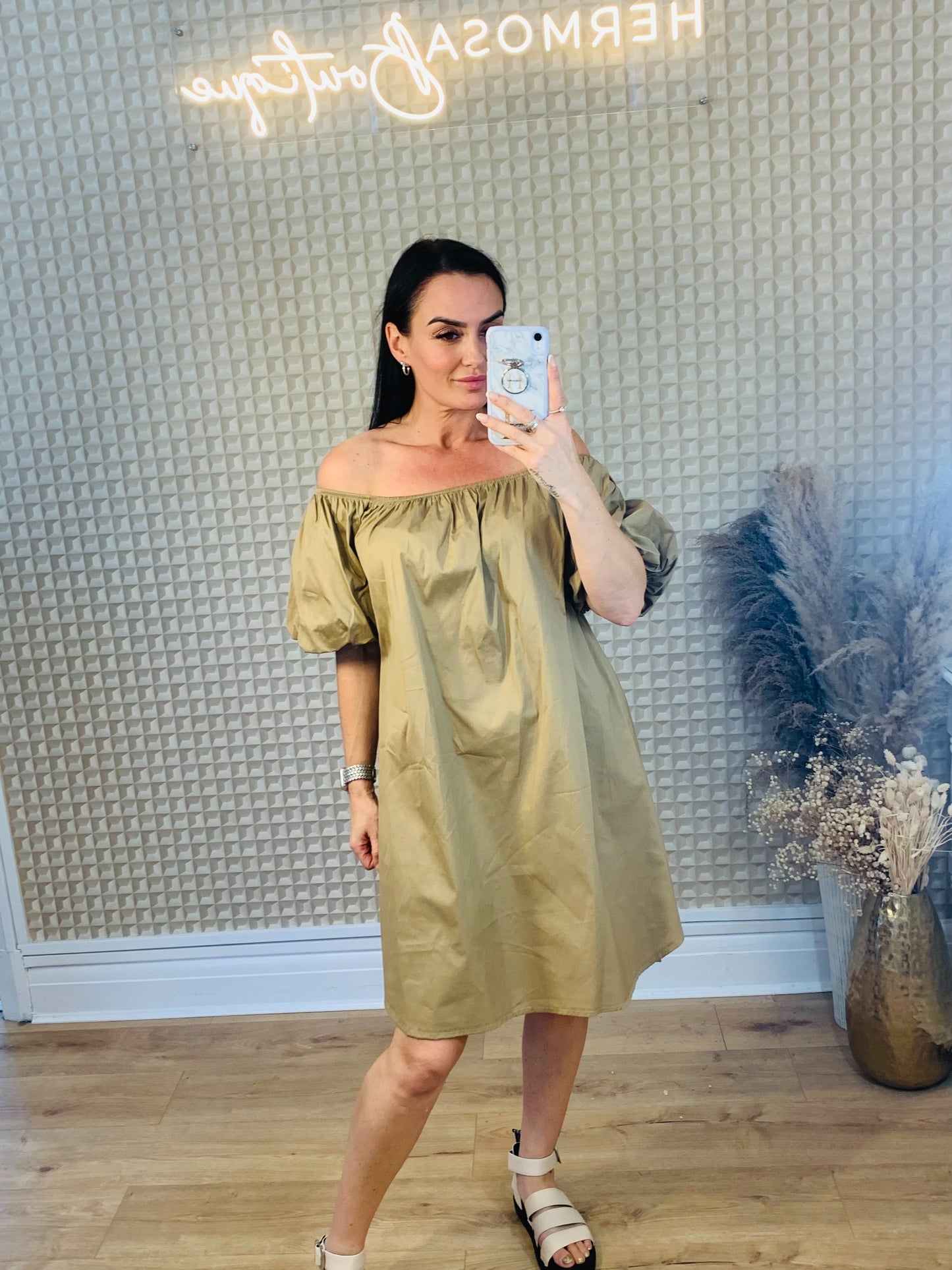 Scoop Neck Dress